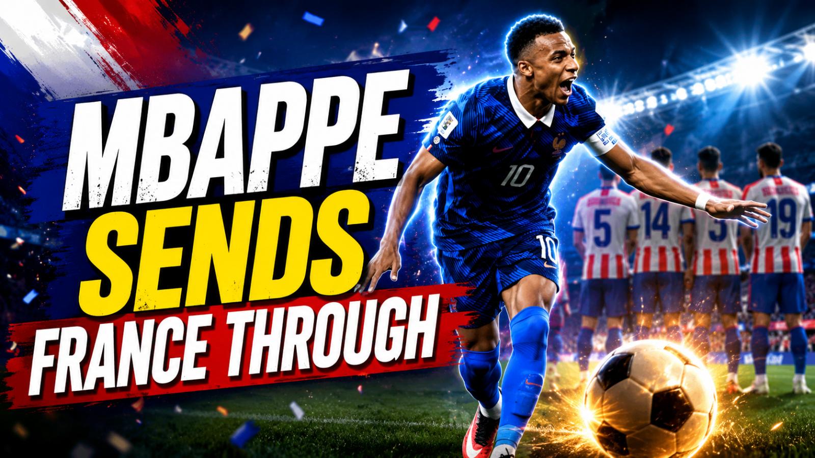 Mbappe's four-word post follows France win over Paraguay
