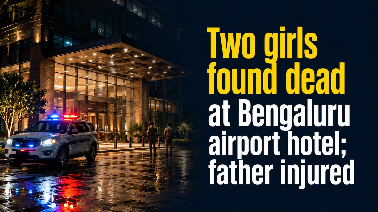 Two girls found dead at Bengaluru airport hotel; father injured
