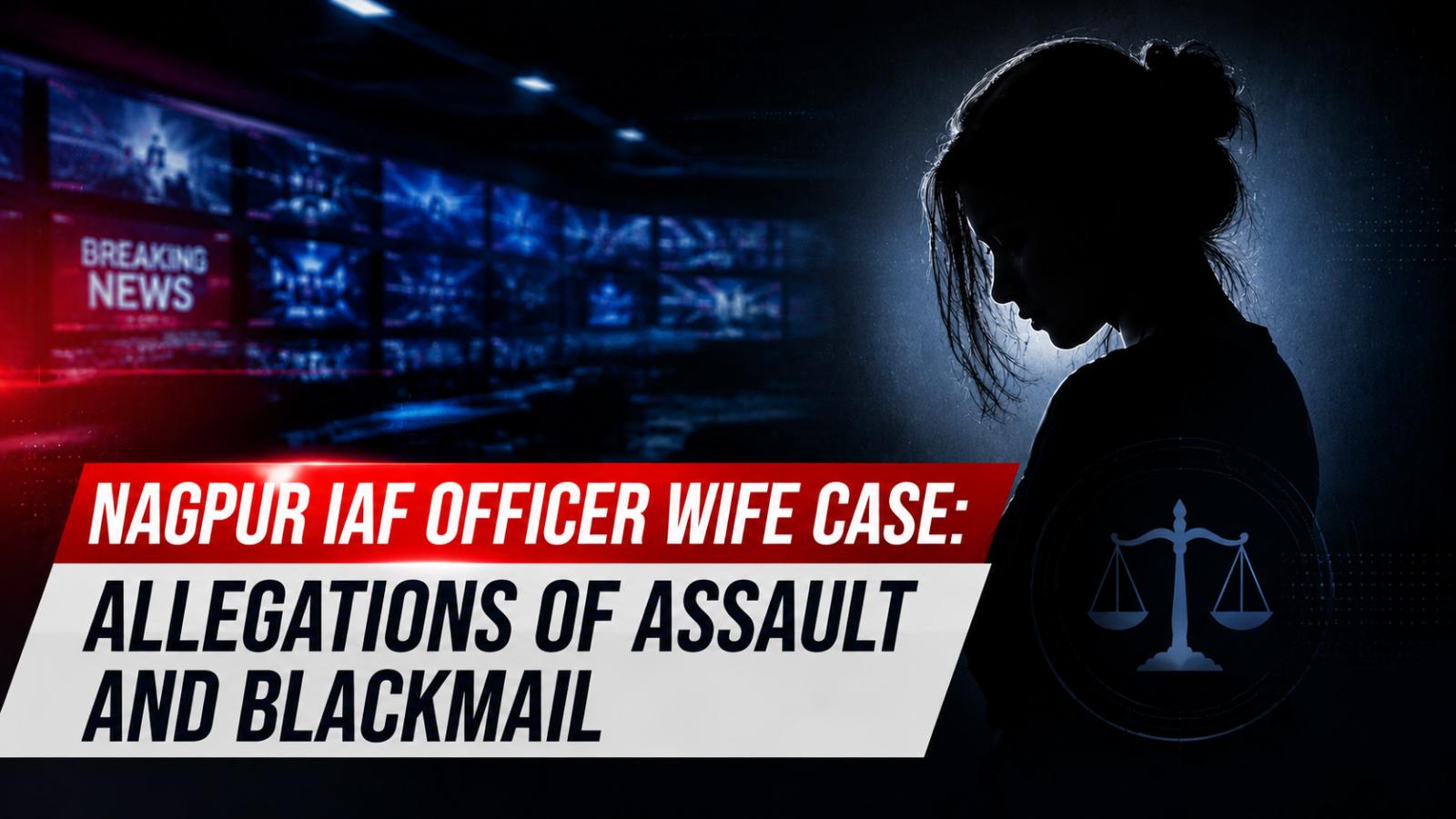 Nagpur IAF Officer Wife Case: Allegations of Assault and Blackmail
