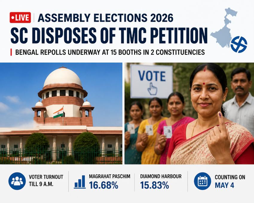Supreme Court Disposes Of Trinamool Congress Petition As Bengal Repolls Continue With Healthy Voter Turnout