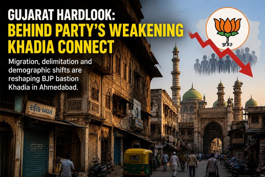 Khadia Political Shift Weakens BJP Hold As Demographic Changes Reshape Ahmedabad