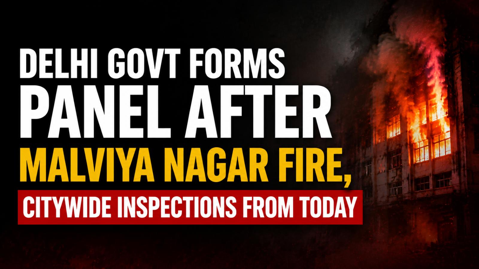 Delhi Launches Citywide B&B Fire Safety Inspections After Malviya Nagar Blaze