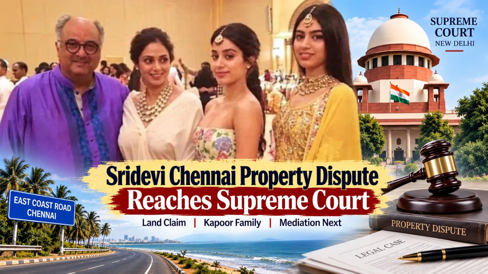 Sridevi Chennai property dispute reaches Supreme Court