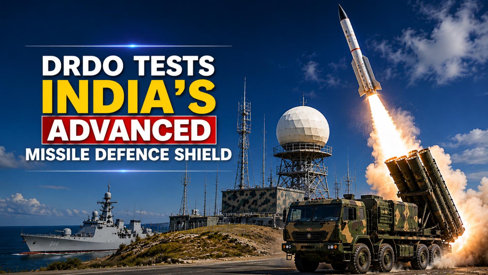 DRDO Tests BMD Shield And Naval Strike Missile