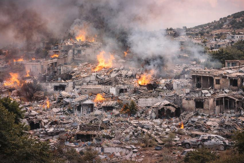 Middle East Crisis Us Iran Talks Fail Israel Lebanon Village Destruction Concerns Rise