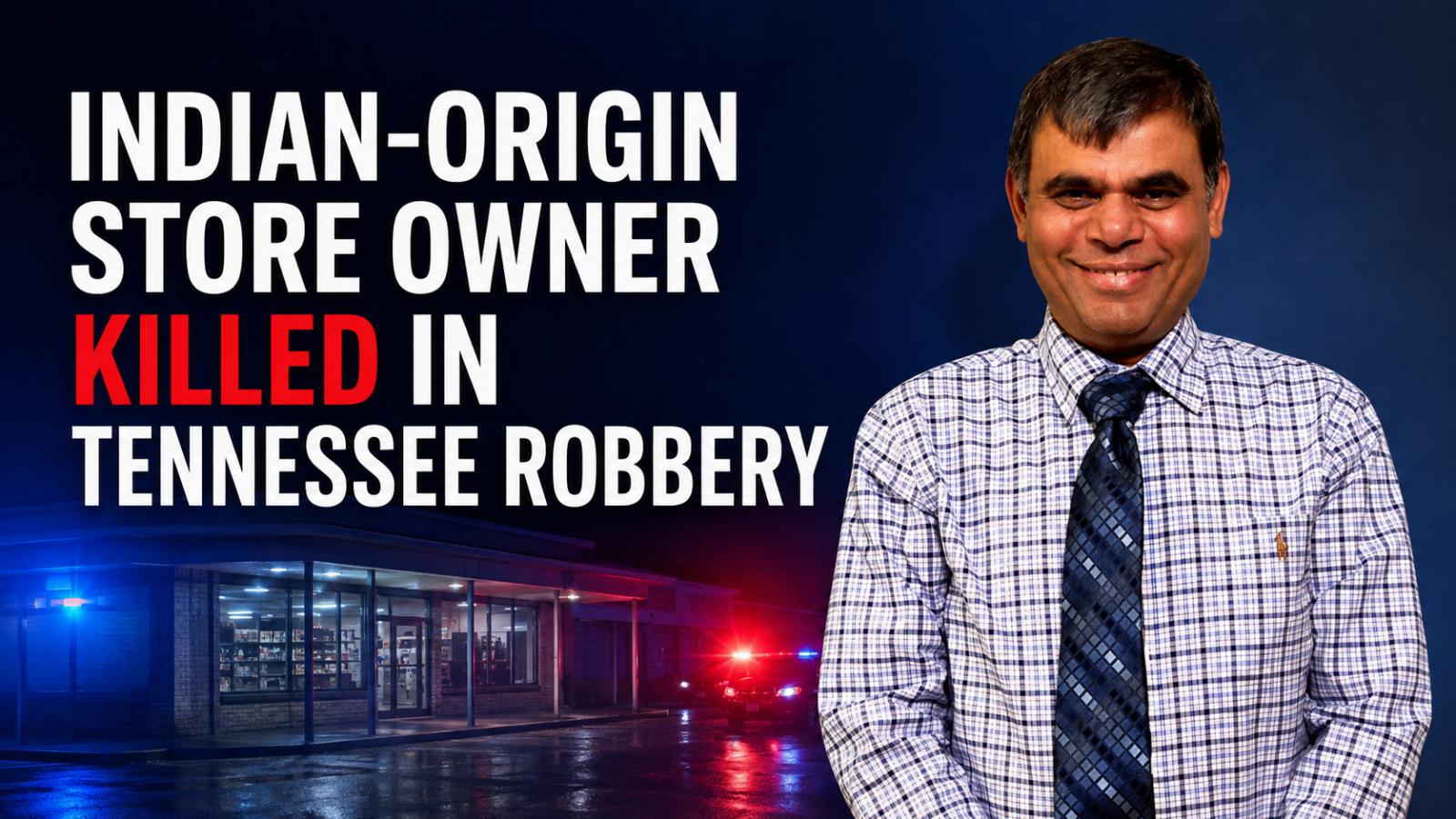 Indian-origin store owner killed in Tennessee armed robbery