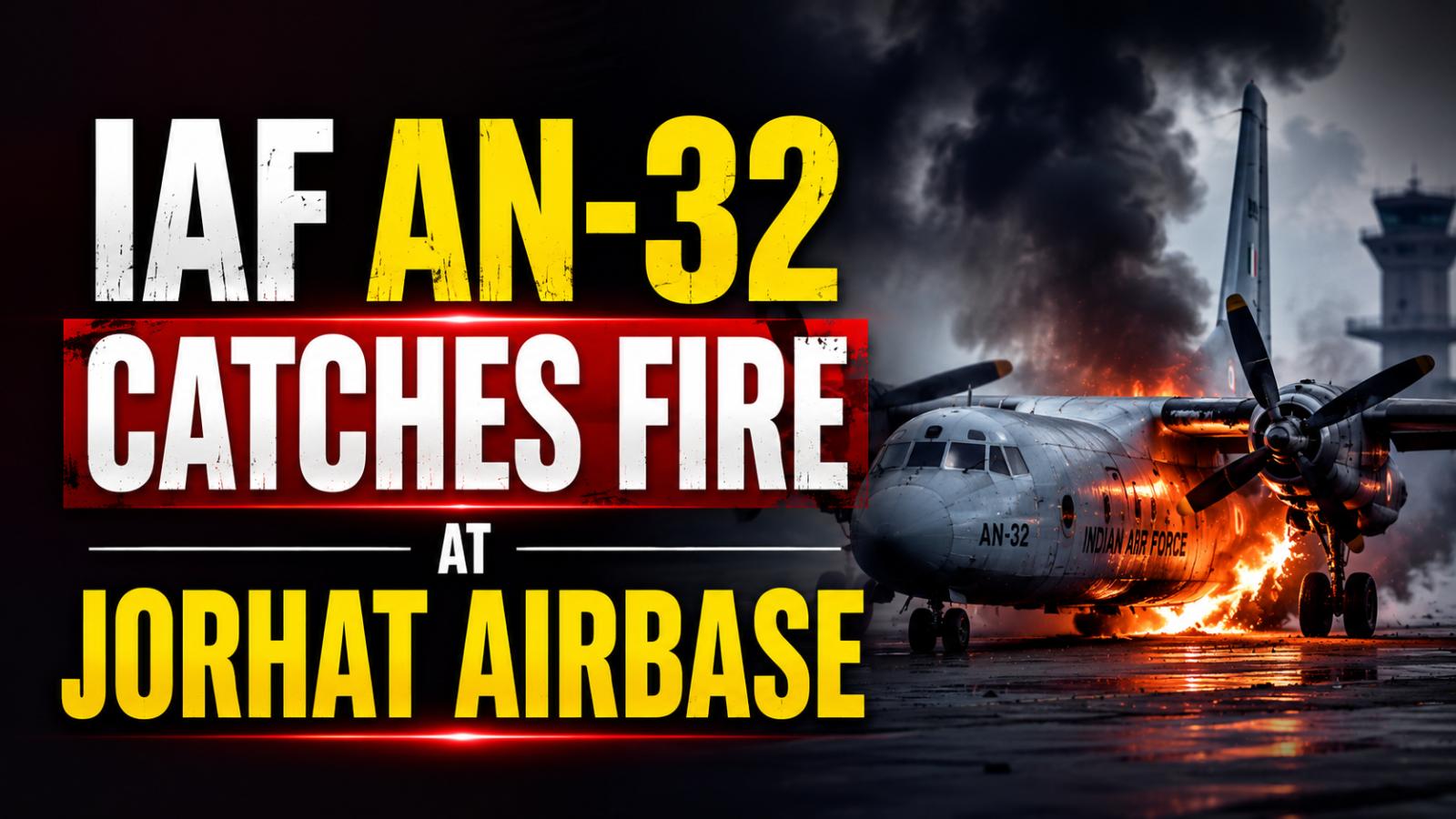 IAF AN-32 Meets With Accident At Assam Airbase