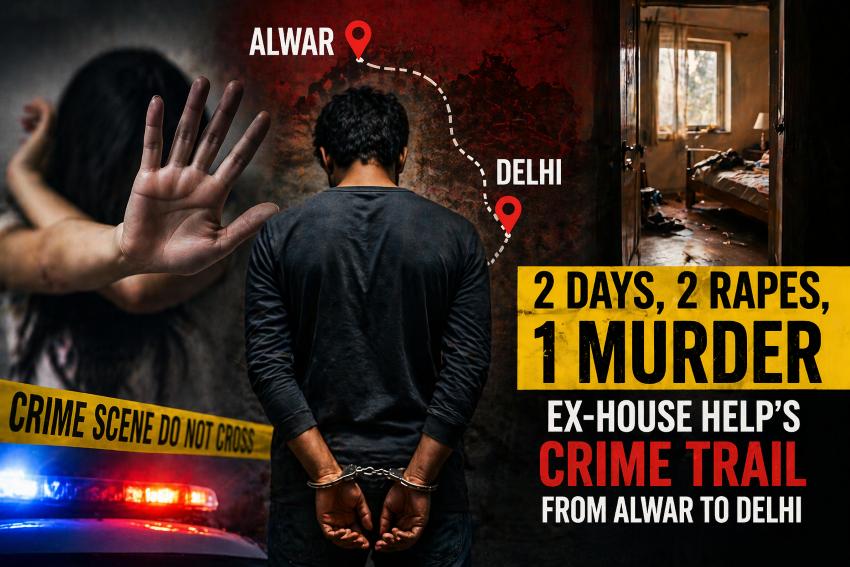 Delhi Murder Case Ex-House Help Arrested After Alwar Assault