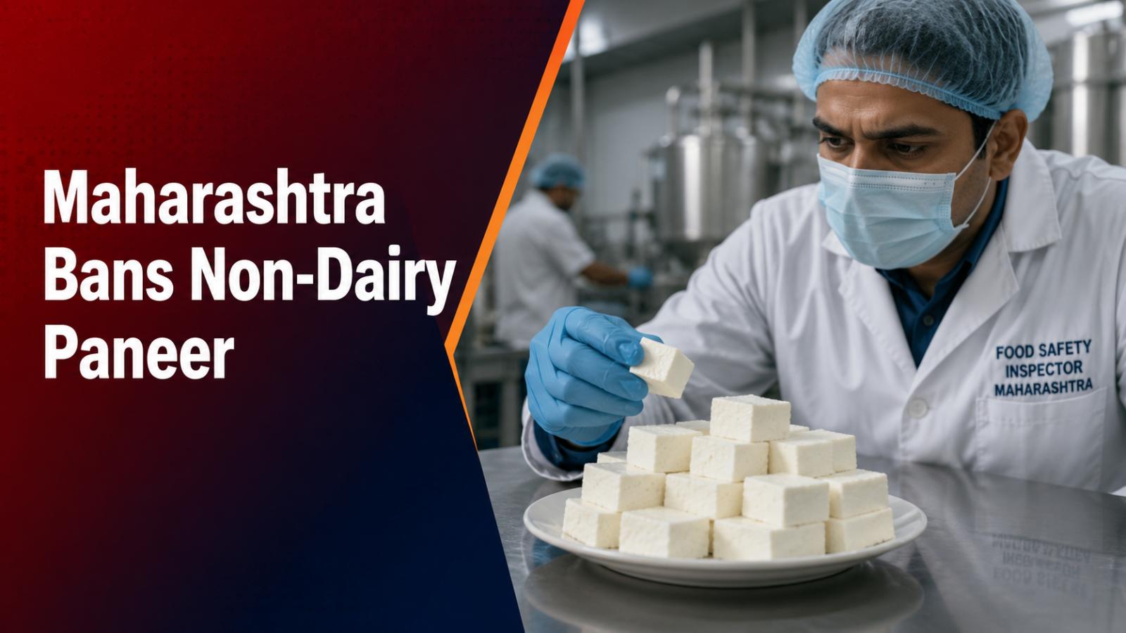 Maharashtra bans non-dairy paneer: violators face jail, fine
