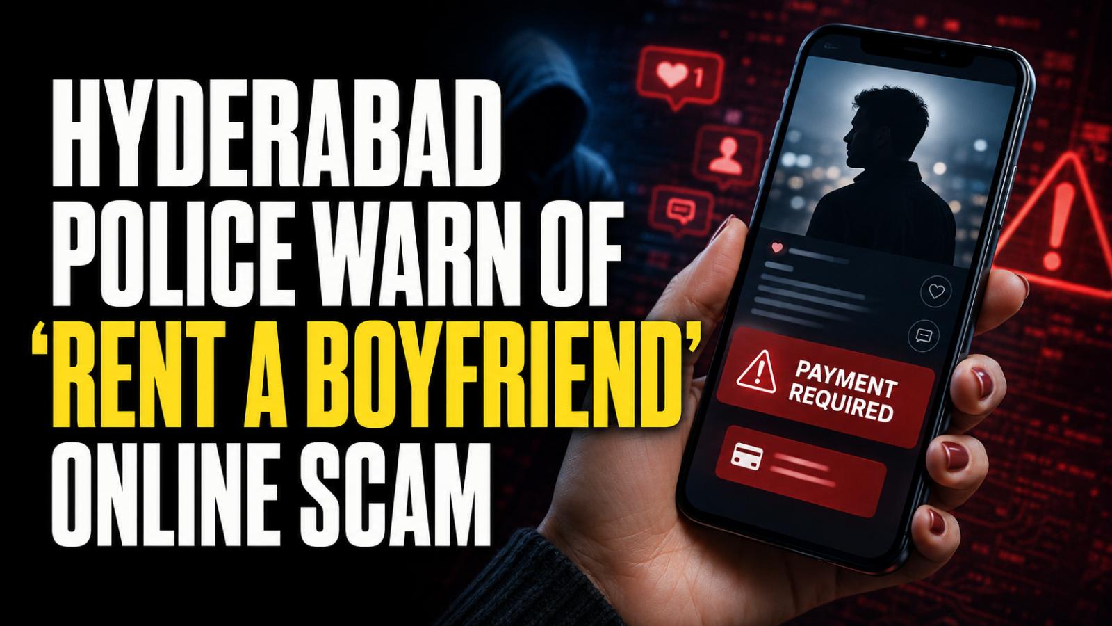 Hyderabad Police Warn of ‘Rent a Boyfriend’ Online Scam