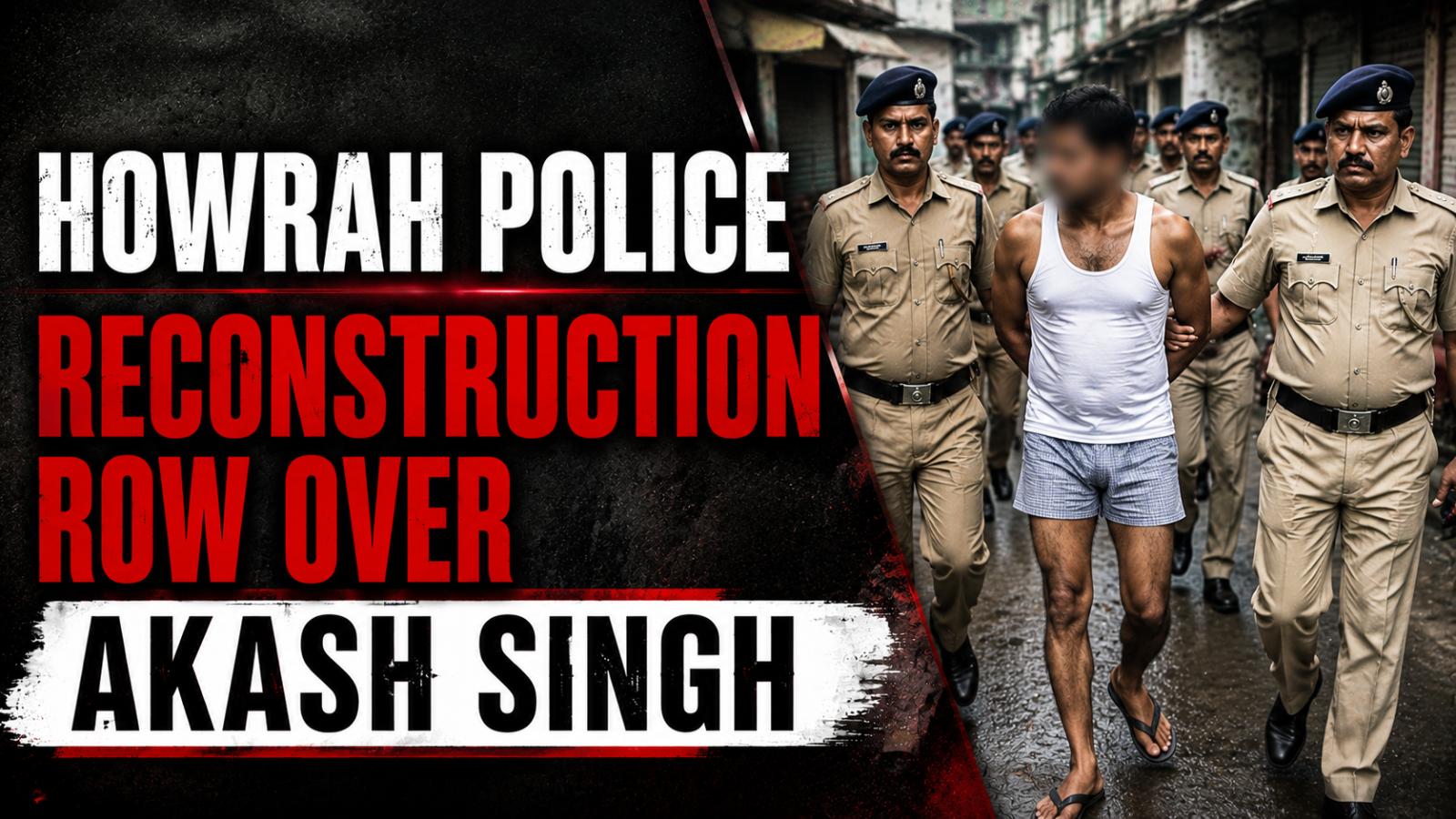 Howrah Police Reconstruction Row Over Akash Singh