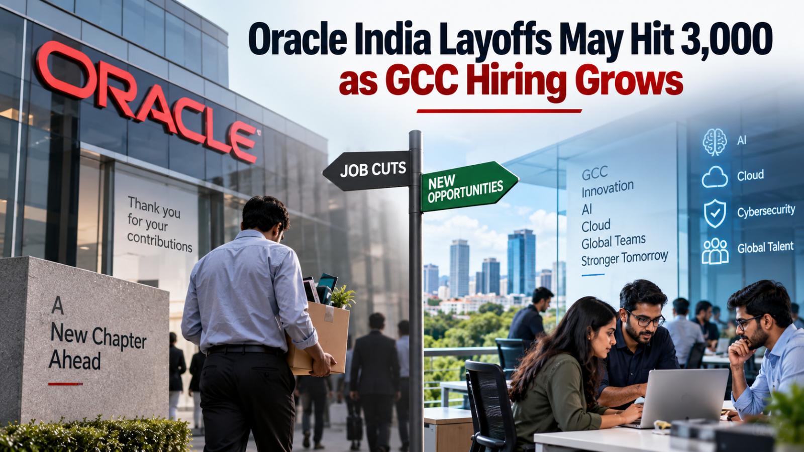 Oracle India layoffs may hit 3,000 as GCC hiring shifts