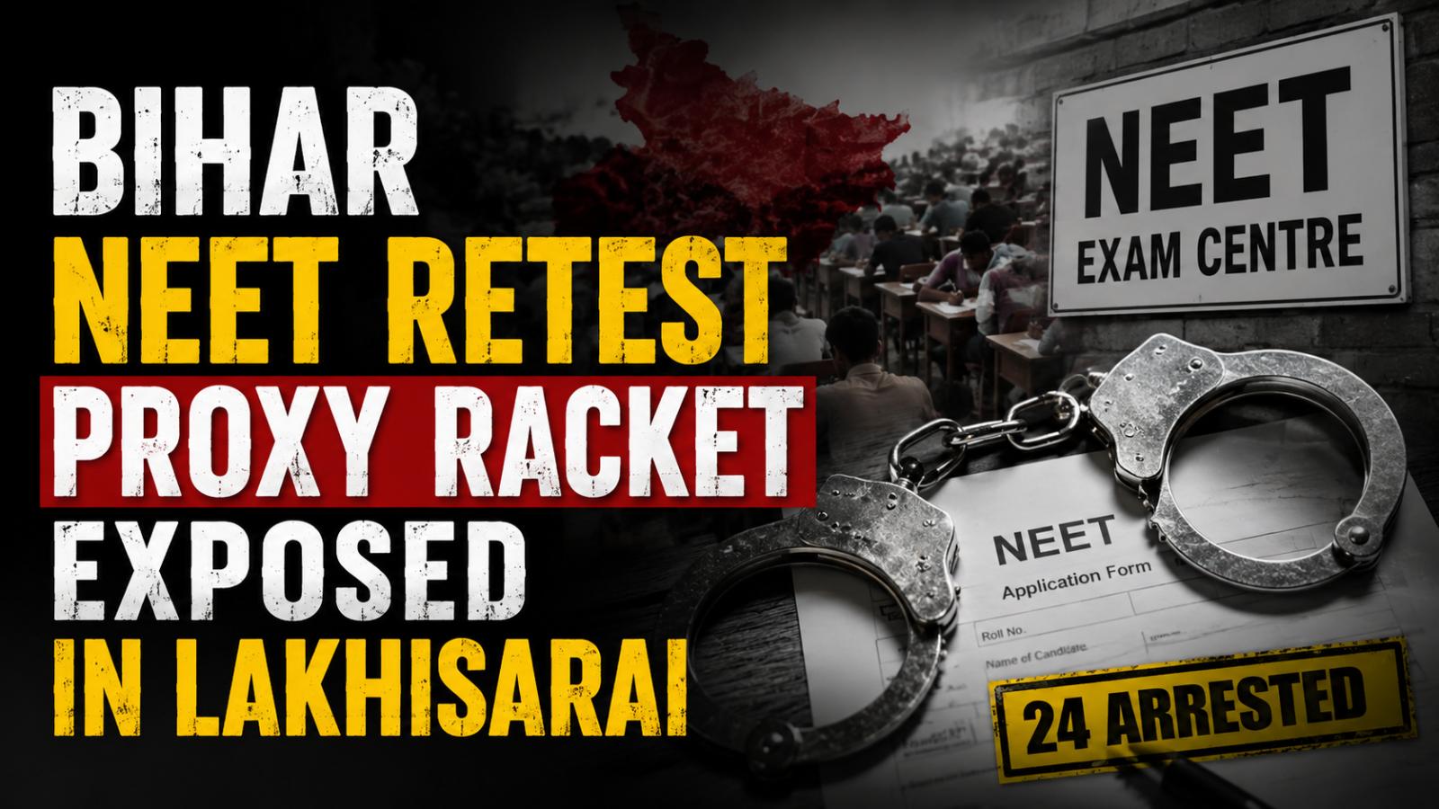 Bihar NEET retest proxy racket exposed in Lakhisarai