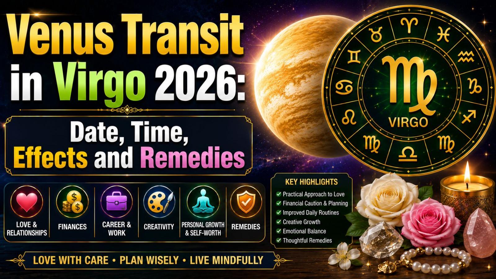 Venus Transit in Virgo 2026 Date, Time, Effects and Remedies