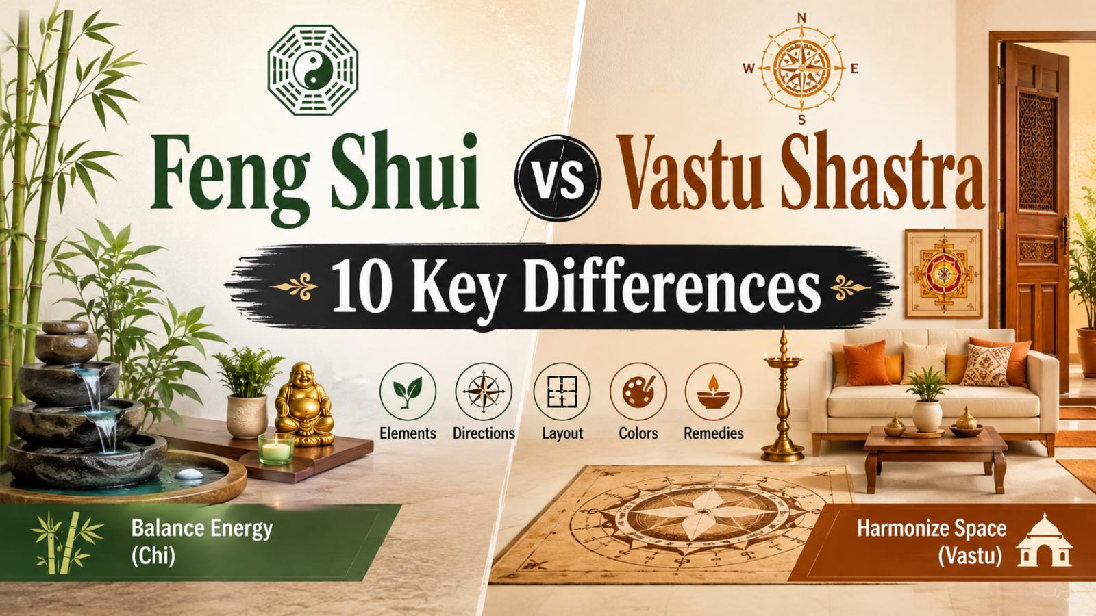 Feng Shui vs Vastu Shastra 10 Key Differences