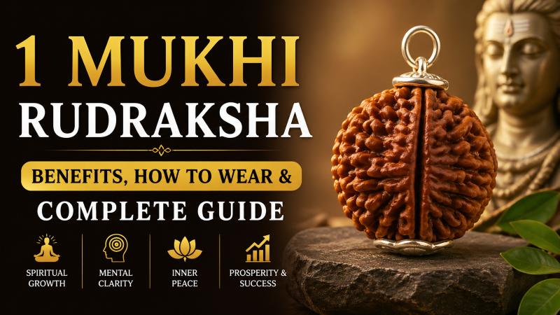 1 Mukhi Rudraksha Benefits, How to Wear, and Complete Guide