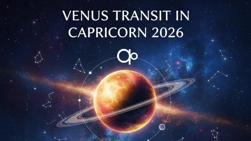 Venus Transit in Capricorn 2026 Zodiac Effects, Remedies & Love Career Impact