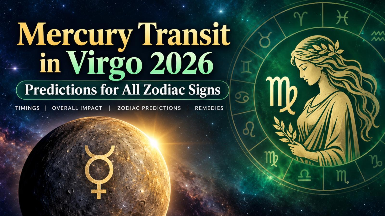 Mercury Transit in Virgo 2026: Predictions for All Zodiac Signs