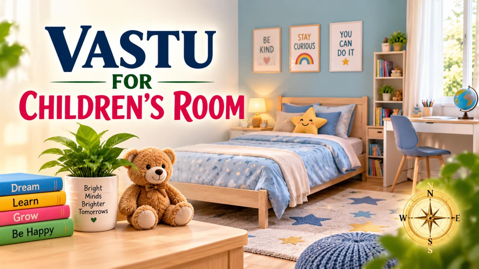 Vastu for Children’s Room: Best Direction, Bed and Study Tips