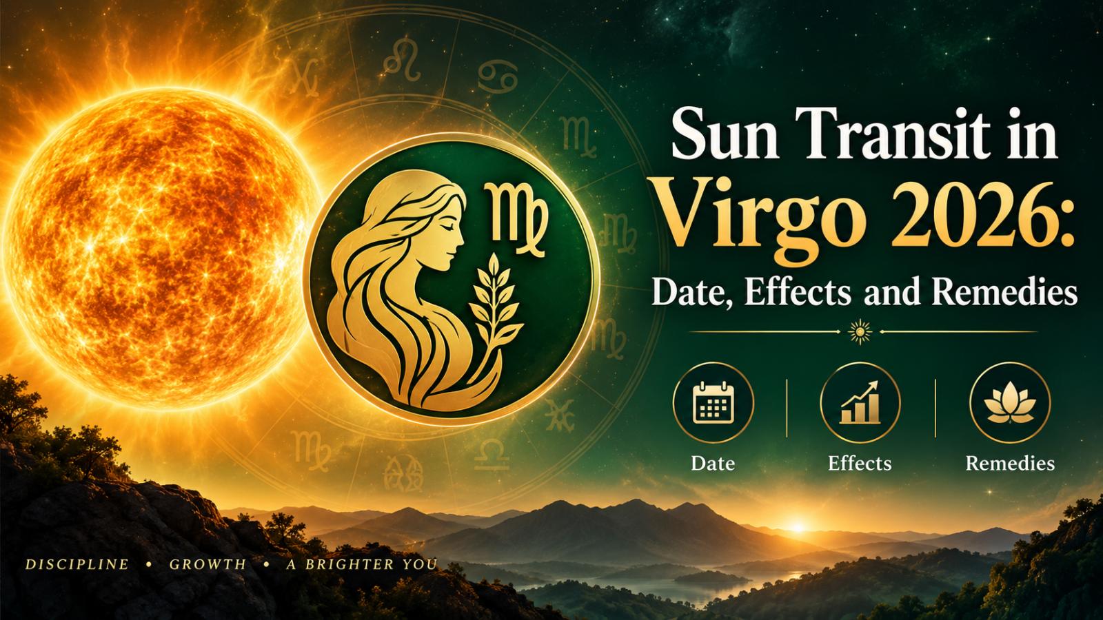 Sun Transit in Virgo 2026: Date, USA Timings, Effects and Remedies