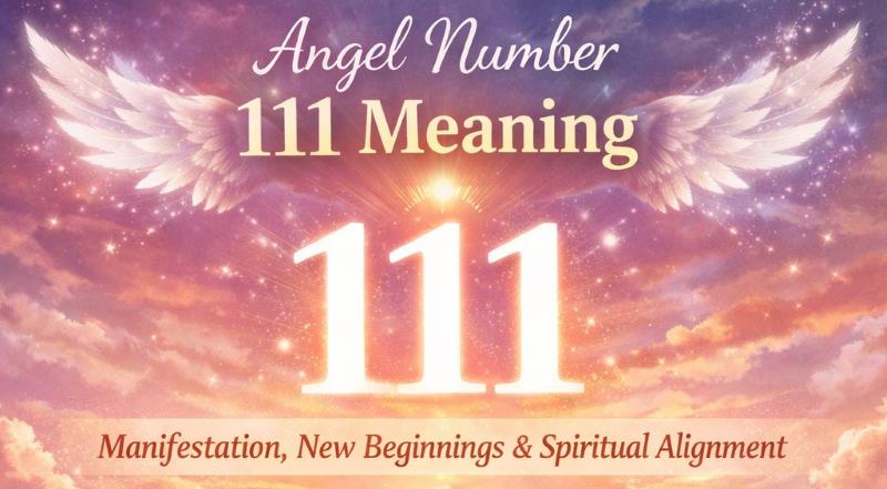 Angel Number 111 Meaning: Manifestation, New Beginnings & Spiritual Alignment