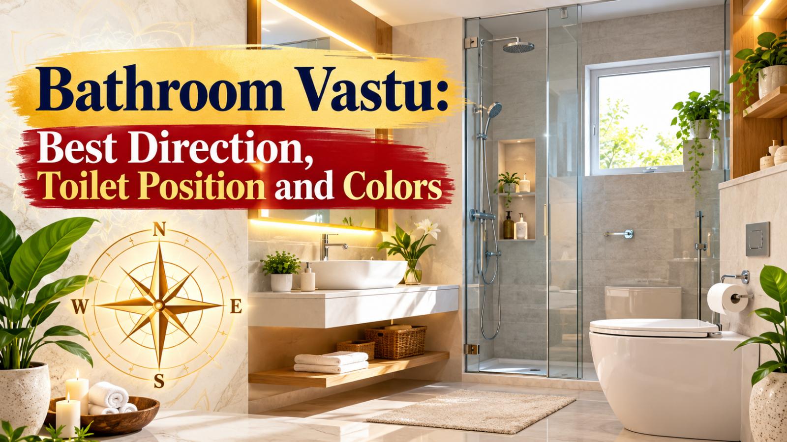 Bathroom Vastu: Best Direction, Toilet Position and Colors