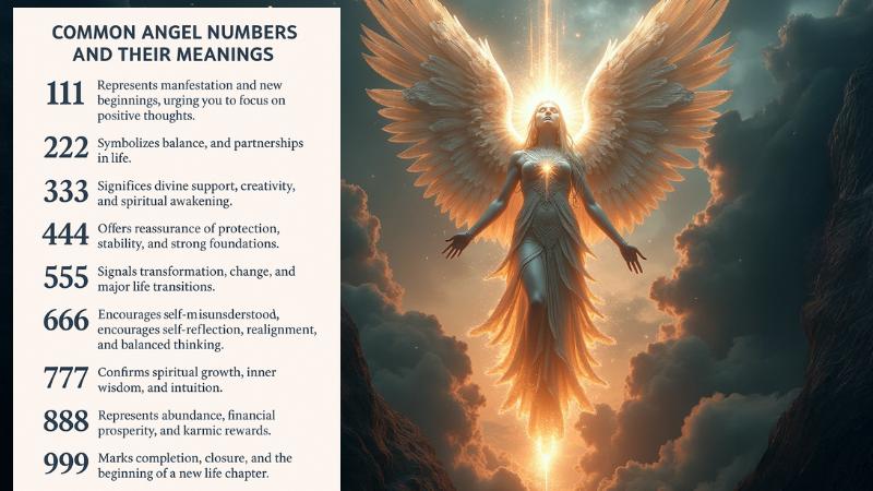 Angel Numbers in Numerology: Meaning, Signs, and How to Recognize Divine Messages