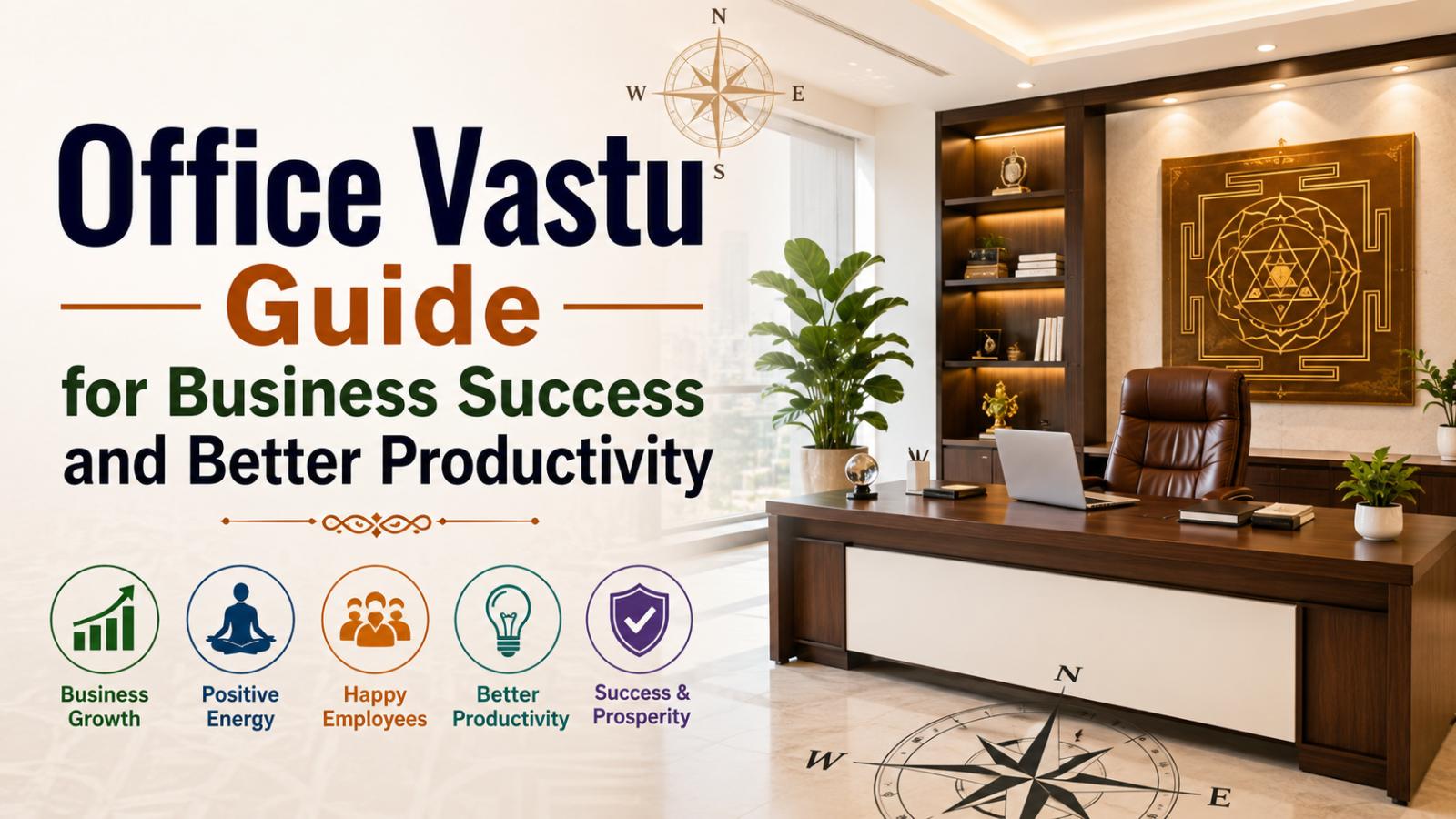 Office Vastu Guide for Business Success and Better Productivity