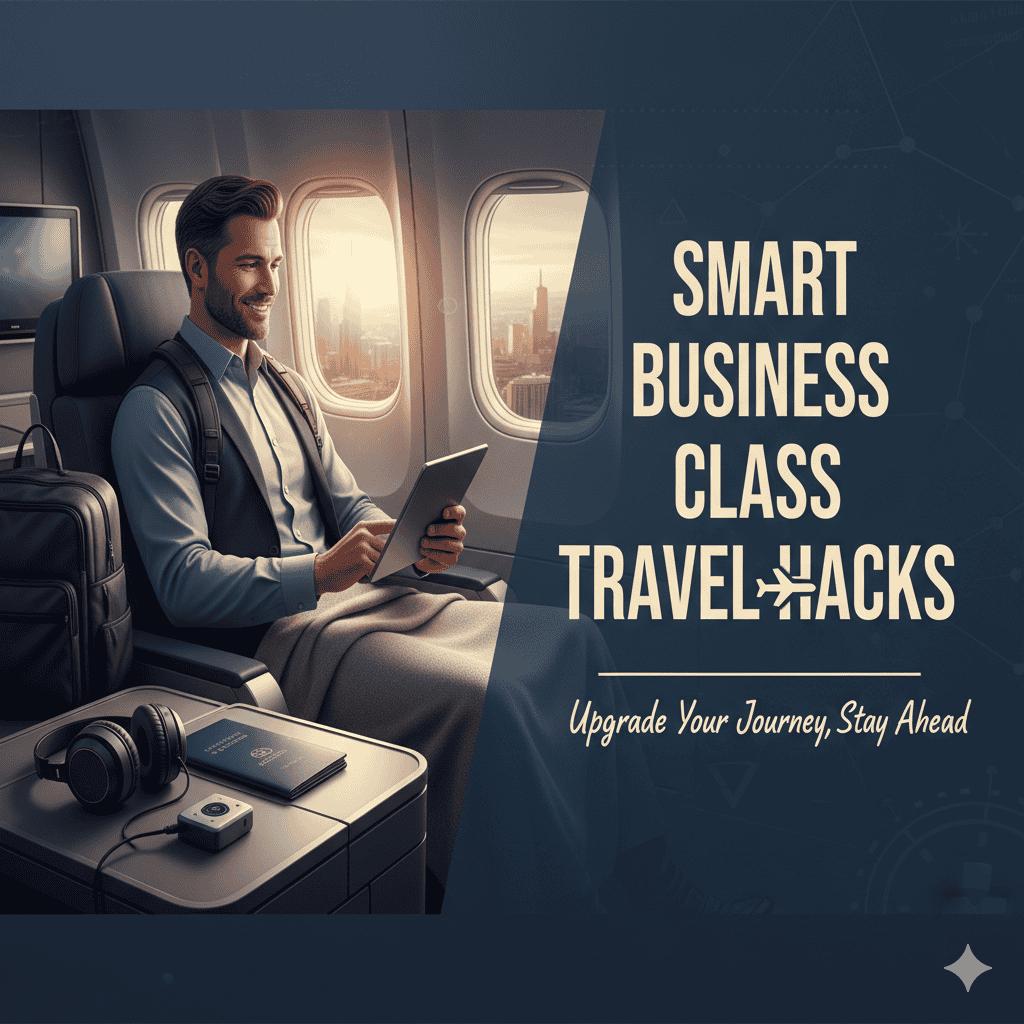 Smart Business Class Travel Hacks: How to Fly in Luxury Without the Heavy Price Tag
