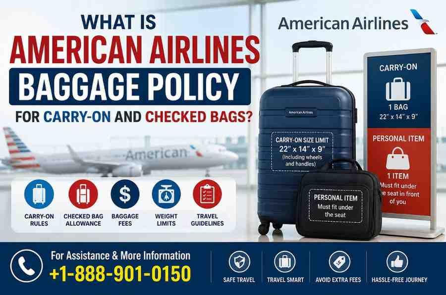 What Is American Airlines Baggage Policy for Carry-On and Checked Bags?
