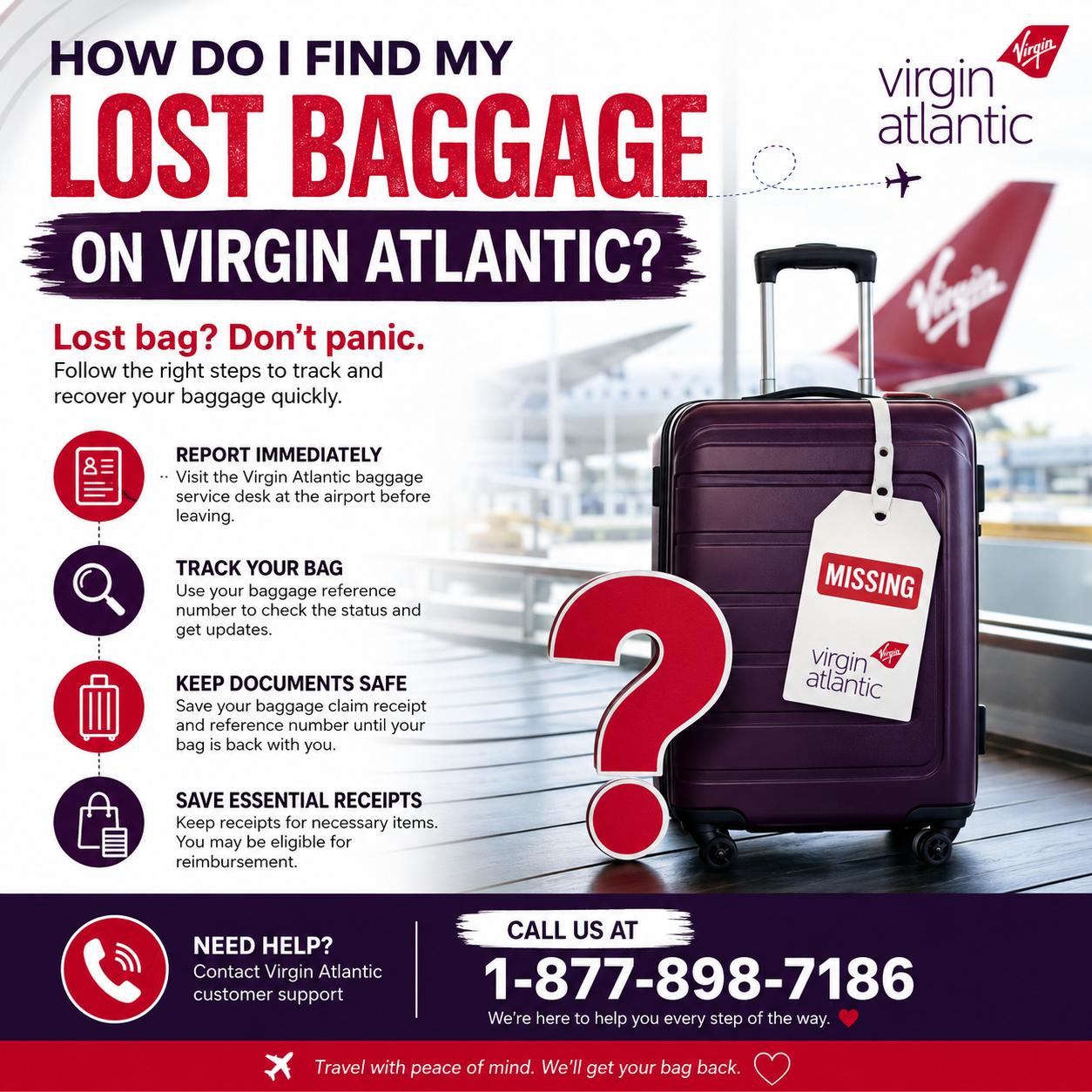 How Do I Find My Lost Baggage on Virgin Atlantic?