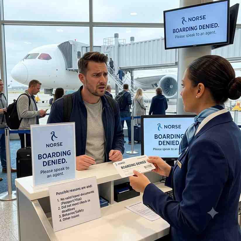 Why Did Norse Atlantic Airways Deny Me Boarding? Reasons & Solutions