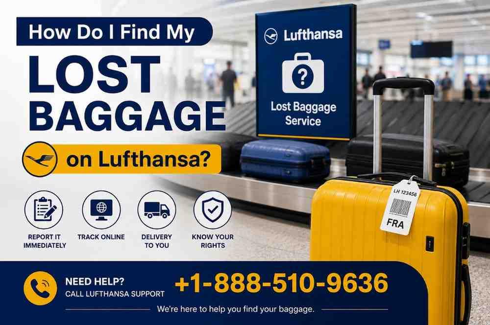 How Do I Find My Lost Baggage on Lufthansa?