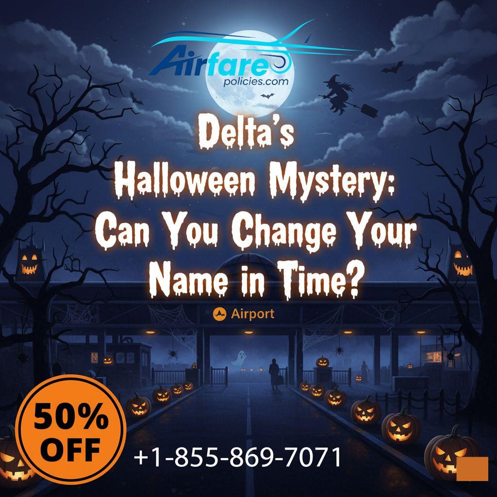 Delta’s Halloween Mystery: Can You Change Your Name in Time?