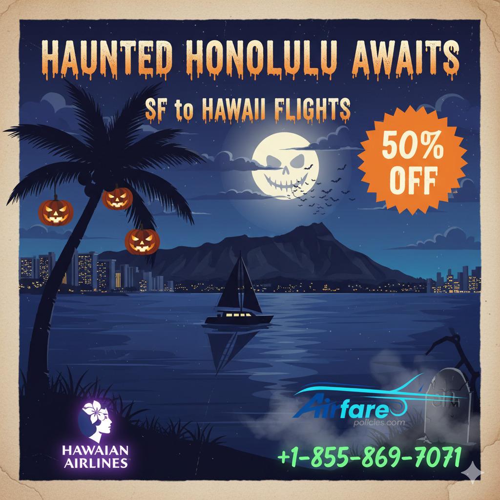 Haunted Honolulu Awaits — SF to Hawaii Flights 50% Off