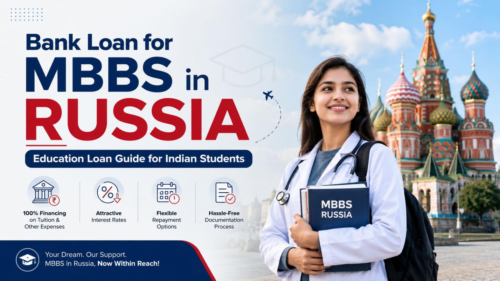 Bank Loan for MBBS in Russia: Education Loan Guide for Indian Students