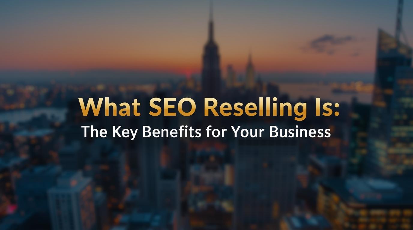What SEO Reselling Is and the Key Benefits for Your Business