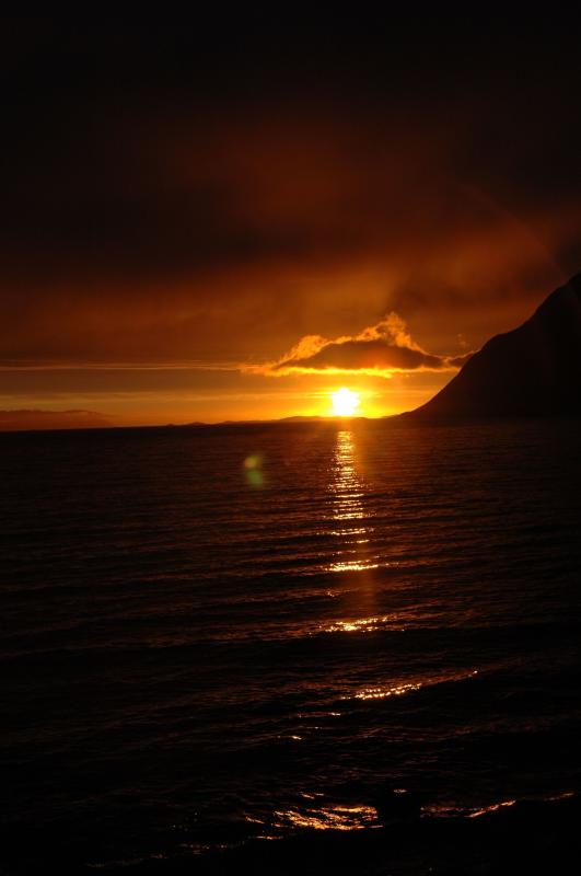 Midnight Sun- Norway,  Where the Sun Doesn’t Rise