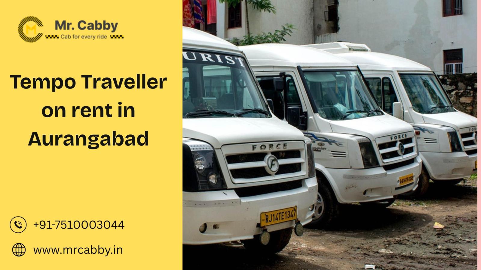 Affordable Tempo Traveller on Rent in Aurangabad – Rates, Tips, and Booking Guide