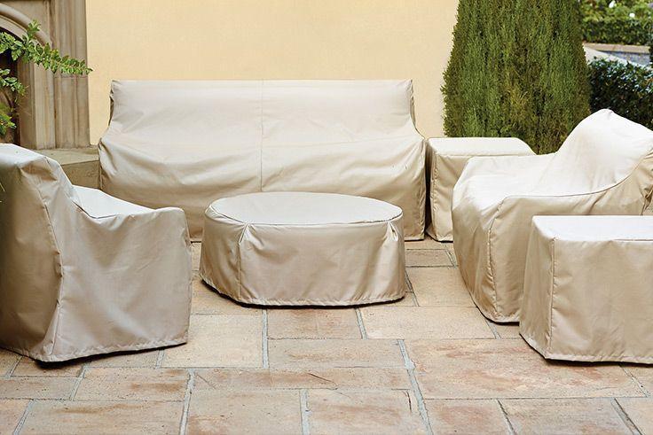 Outdoor Furniture Covers for  Patio Loungers and Benches.