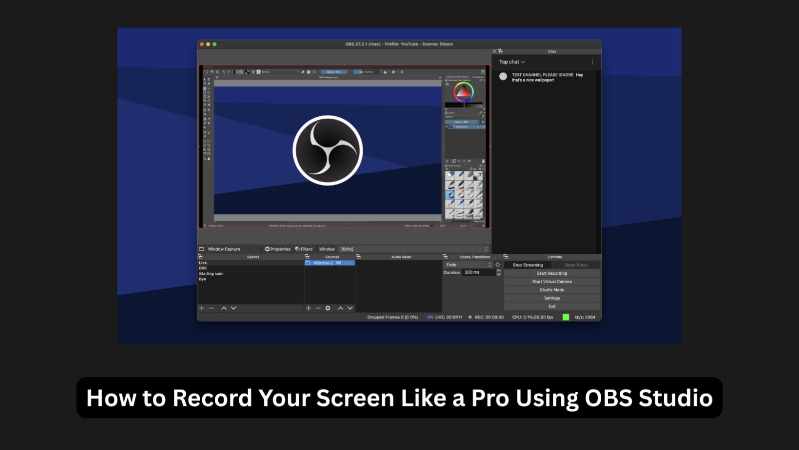 How to Record Your Screen Like a Pro Using OBS Studio