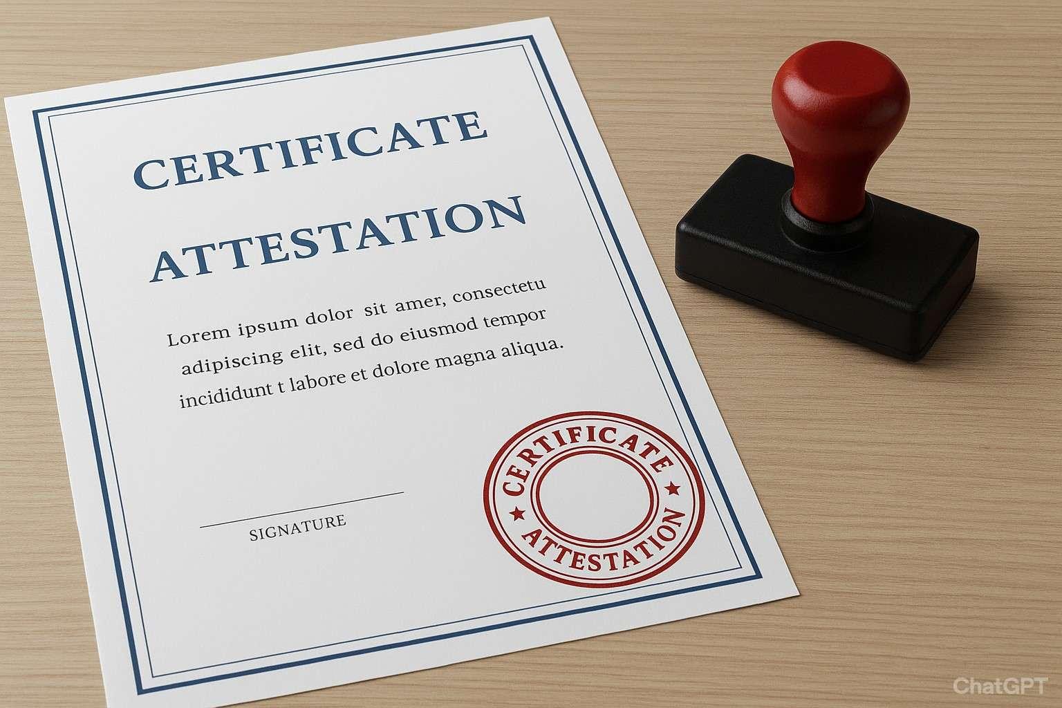 UAE Embassy Attestation – Complete Guide & Process