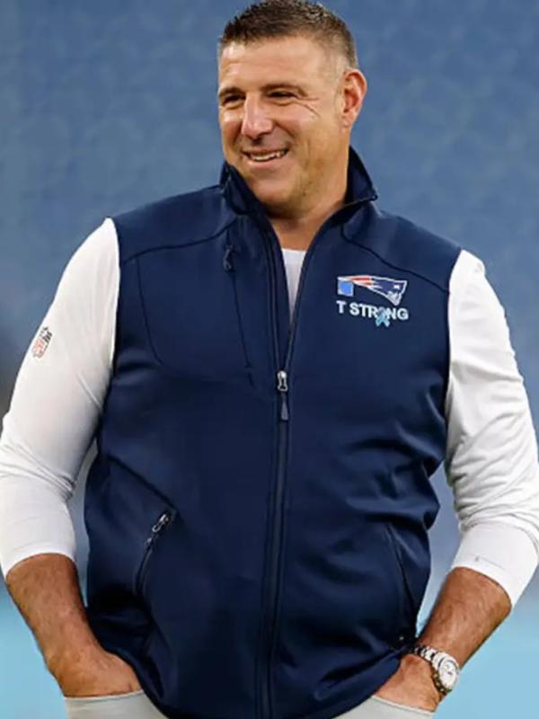 Mike Vrabel New England Patriots 2025 Vest