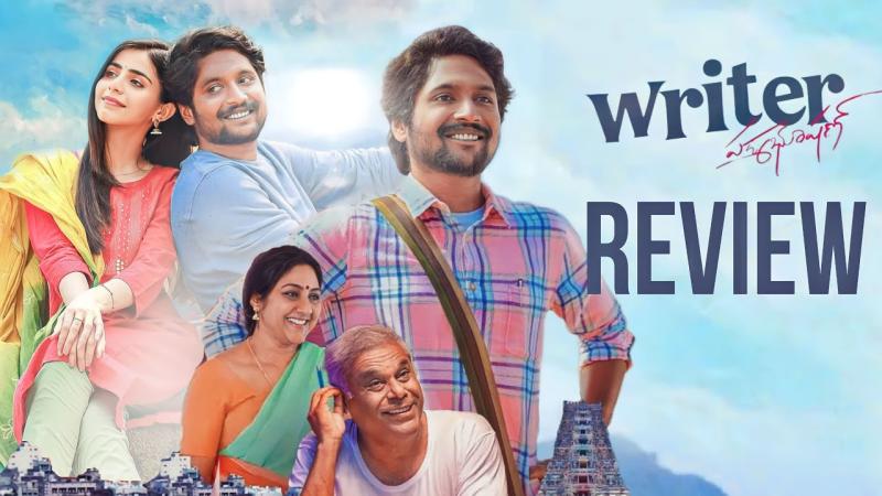 Writer Padmabhushan Review Decent Comedy Drama
