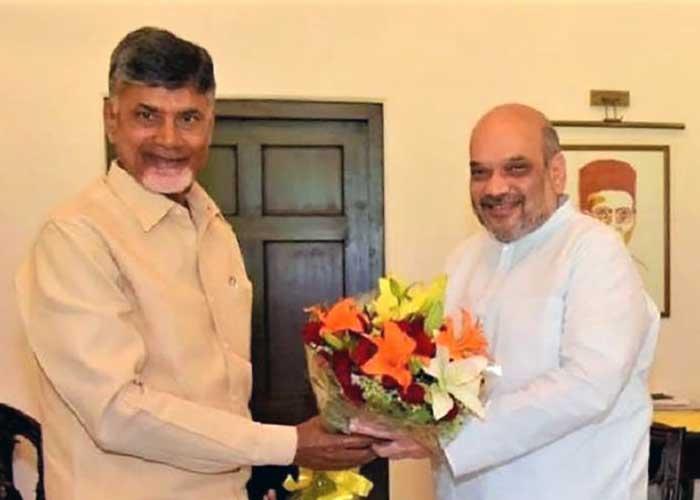 CBN wraps meeting with Amit Shah, will he get Modi's appointment?