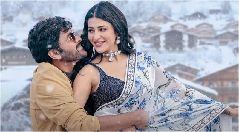 Shruti Haasan opens up about the experience of Sridevi Chiranjeevi song