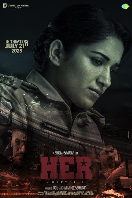 Suresh Babu Unveils the Release Date Poster Of Ruhani Sharma's HER.