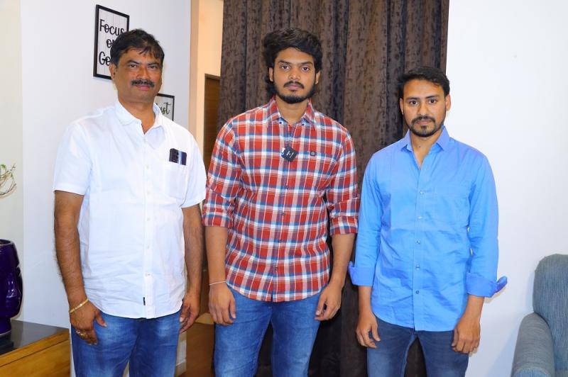 The release date poster of "Mr. Kalyan" was launched by actor Puri Akash!