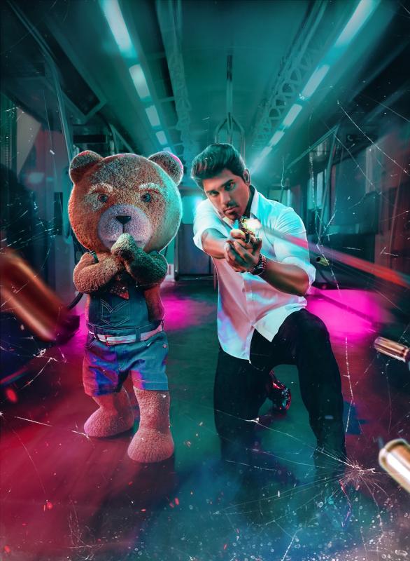 Intriguing First Look of Allu Sirish's Upcoming film Buddy is out now