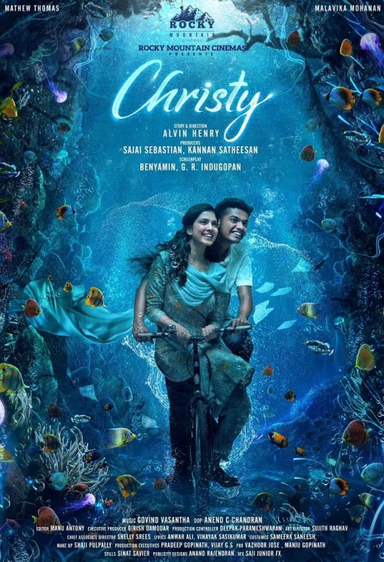 Malavika Mohanan starring upcoming film 'Christy' first look and title released